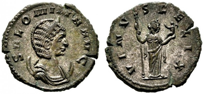  RÖMISCHE KAISERZEIT   Salonina (254-268)   (D) AE-Antoninianus (3,80g), med4 26...
