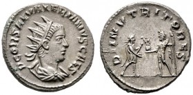  RÖMISCHE KAISERZEIT   Saloninus (260)   (D)  als Caesar 258-260. Billon-Antoninianus (3,97g), Antiochia (Antakya), 5. Emission, 258-260 n. Chr. Av.: ...