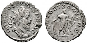  RÖMISCHE KAISERZEIT   Postumus (260-269)   (D)  Usurpator in Gallien. AR-Antoninianus (2,80g), Colonia Agrippina (Köln), 3. Emission 260 n. Chr. Büst...