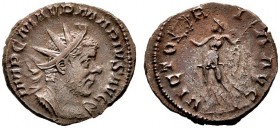  RÖMISCHE KAISERZEIT   Marius (269)   (D)  Usurpator in Gallien. AE-Antoninianus (3,55g), Colonia Agrippina (Köln), Mai/Juni-Herbst 269 n. Chr. Av.: I...