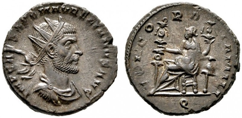  RÖMISCHE KAISERZEIT   Aurelianus (270-275)   (D) AE-Antoninianus (3,82g), Sisci...
