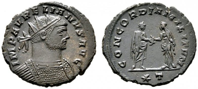  RÖMISCHE KAISERZEIT   Aurelianus (270-275)   (D) AE-Antoninianus (3,18g), Sisci...
