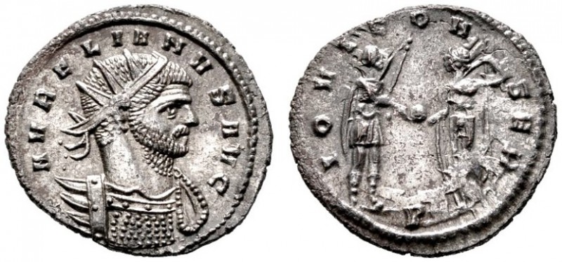  RÖMISCHE KAISERZEIT   Aurelianus (270-275)   (D) AE-Antoninianus (3,42g), Serdi...