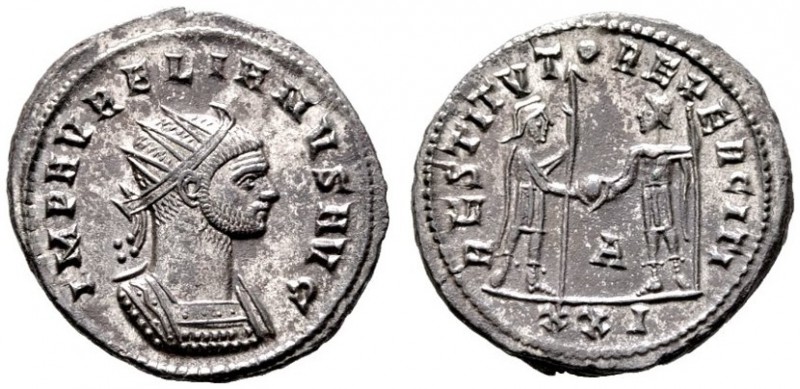  RÖMISCHE KAISERZEIT   Aurelianus (270-275)   (D) AE-Antoninianus (4,27g), Cyzic...