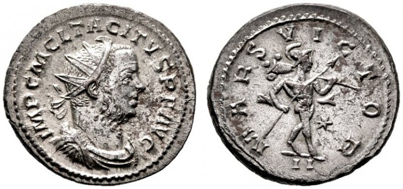  RÖMISCHE KAISERZEIT   Tacitus (275-276)   (D) AE-Antoninianus (5,10g), Lugdunum...