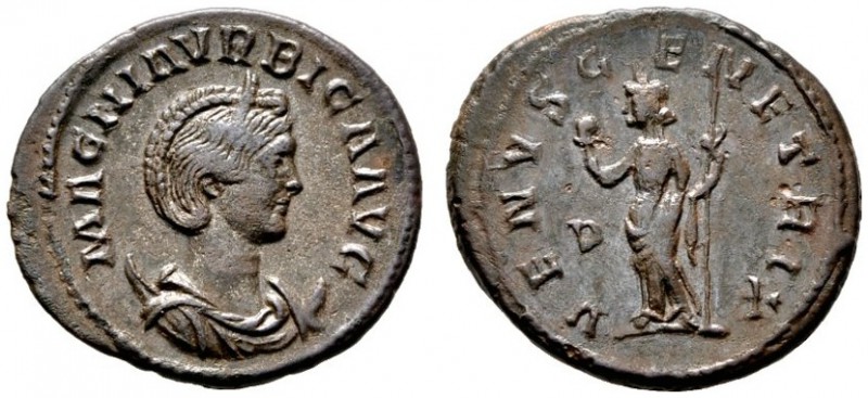  RÖMISCHE KAISERZEIT   Magnia Urbica (283-285)   (D) AE-Antoninianus (3,45g), Lu...