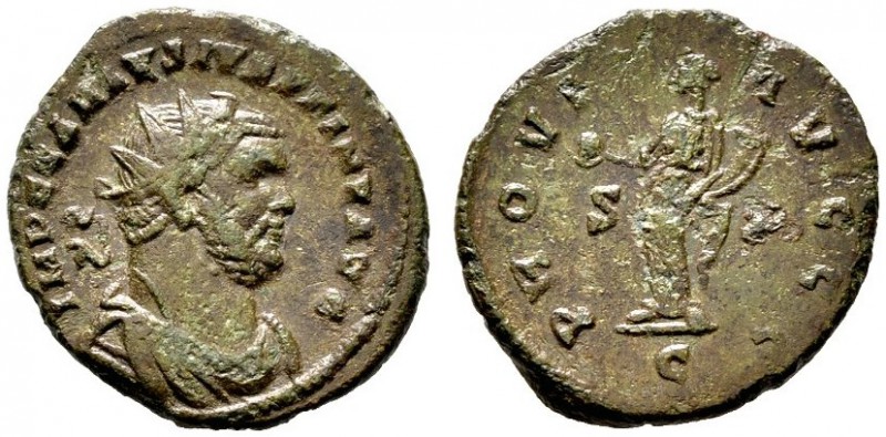  RÖMISCHE KAISERZEIT   Carausius (286-293)   (D)  Usurpator in Britannien. AE-An...