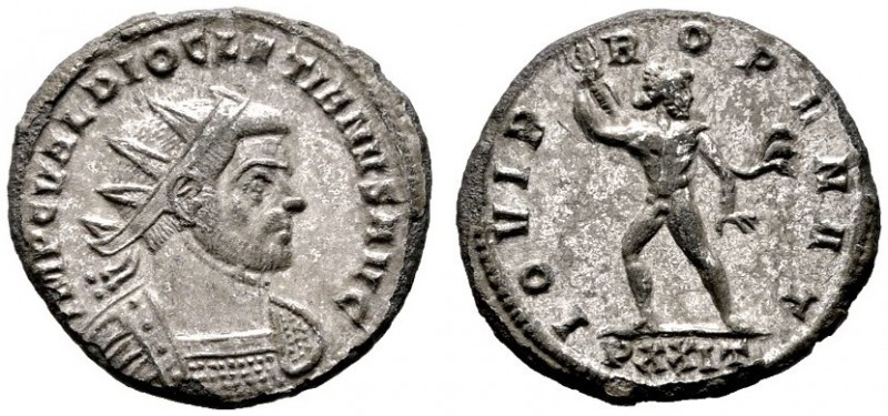  RÖMISCHE KAISERZEIT   Diocletianus (284-305)   (D) AE-Antoninianus (3,23g), Tic...