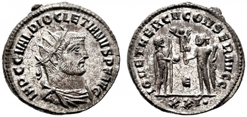  RÖMISCHE KAISERZEIT   Diocletianus (284-305)   (D) AE-Antoninianus (4,79g), Ant...