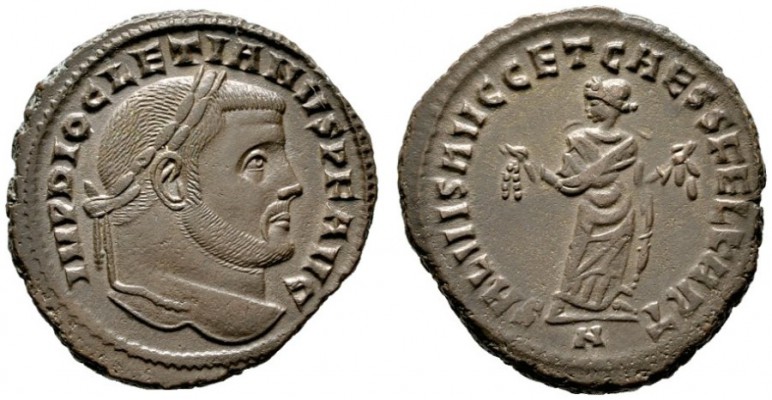  RÖMISCHE KAISERZEIT   Diocletianus (284-305)   (D) Follis (9,29g), Karthago, 29...