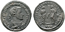  RÖMISCHE KAISERZEIT   Diocletianus (284-305)   (D)  als Senior Augustus 305-313. Follis (9,34g), Treveri (Trier), 1. Offizin, Mai 305-Anfang 307 n. C...