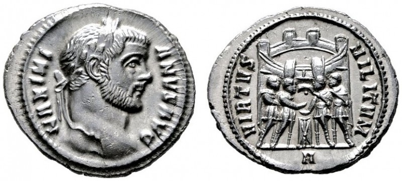  RÖMISCHE KAISERZEIT   Maximianus Herculius (286-310)   (D) Argenteus (3,35g), R...