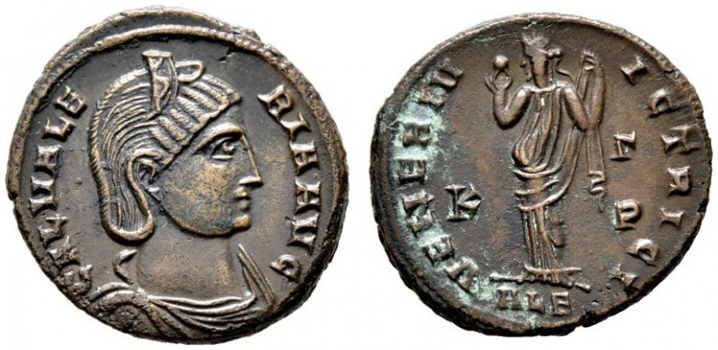  RÖMISCHE KAISERZEIT   Galeria Valeria (293/308-314)   (D) Follis (6,55g), Alexa...