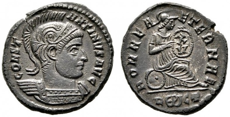  RÖMISCHE KAISERZEIT   Constantinus I. (306-337)   (D) Follis (3,71g), Roma, 3. ...