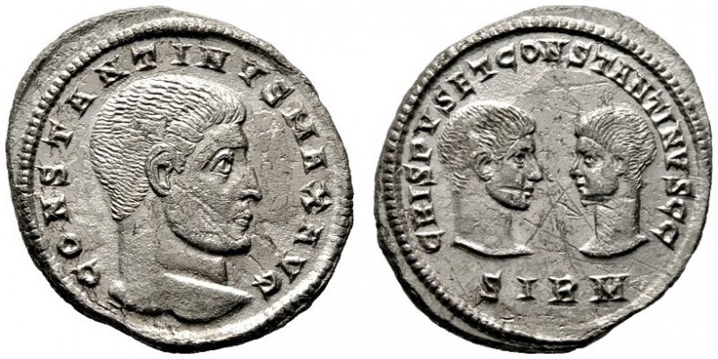  RÖMISCHE KAISERZEIT   Constantinus I. (306-337)   (D) Miliarense (Billon) (4,92...
