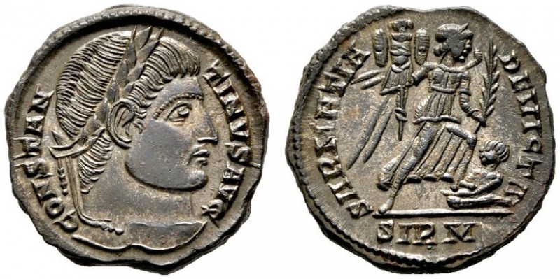  RÖMISCHE KAISERZEIT   Constantinus I. (306-337)   (D) Follis (3,50g), Sirmium (...