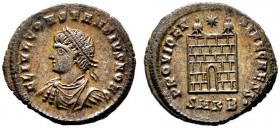  RÖMISCHE KAISERZEIT   Constantius II. (337-361)   (D) Follis (2,98g), Cyzicus (Erdek), 2. Offizin, 325-326 n. Chr. Büste mit Lorbeerkranz, Drapierung...