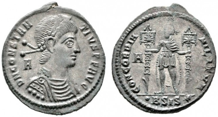  RÖMISCHE KAISERZEIT   Constantius II. (337-361)   (D) Maiorina (5,95g), Siscia ...