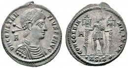  RÖMISCHE KAISERZEIT   Constantius II. (337-361)   (D) Maiorina (5,95g), Siscia (Sisak), 2. Offizin, unter Vetranio, März-Dezember 350 n. Chr. Büste m...