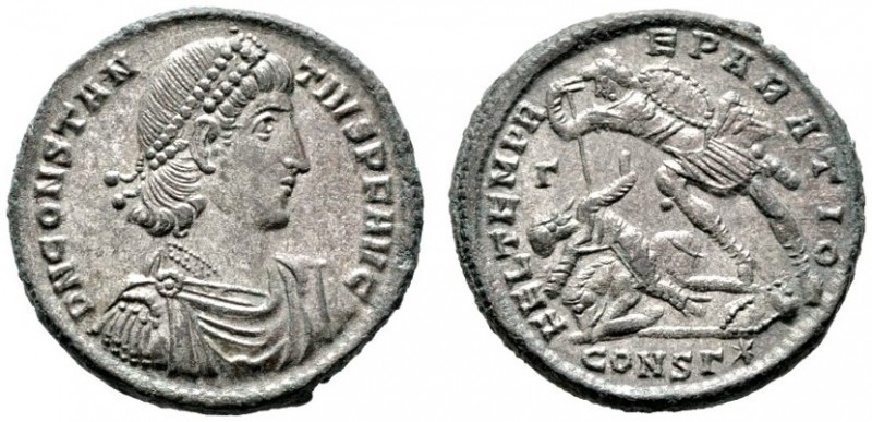  RÖMISCHE KAISERZEIT   Constantius II. (337-361)   (D) Maiorina (6,70g), Constan...