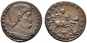  RÖMISCHE KAISERZEIT   Magnentius (350-353)   (D)  Usurpator im Westen. Maiorina (5,46g), Treveri (Trier), 2. Offizin, 350-351 n. Chr. Av.: D N MAGNEN...
