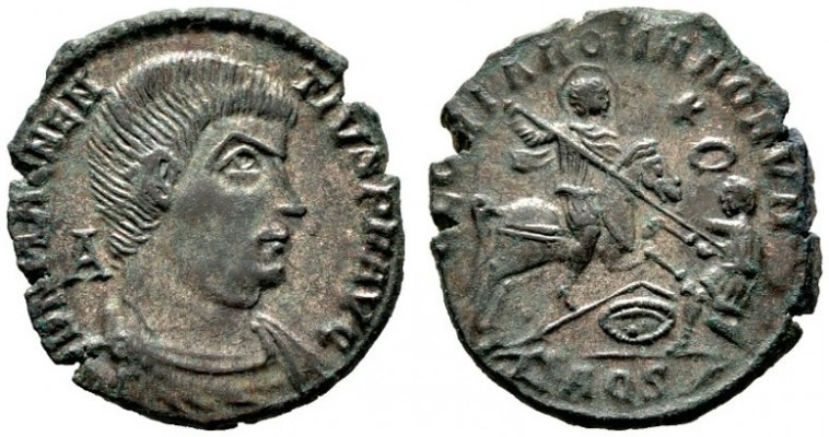  RÖMISCHE KAISERZEIT   Magnentius (350-353)   (D) Maiorina (5,90g), Aquileia, 2....