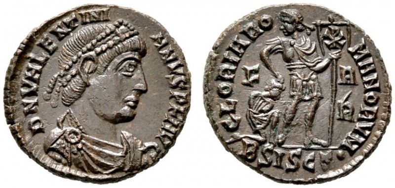  RÖMISCHE KAISERZEIT   Valentinianus I. (364-375)   (D) AE 3 (2,83g), Siscia (Si...