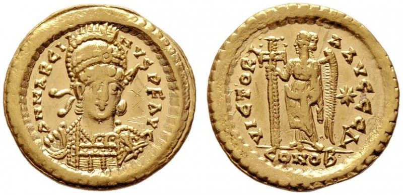  RÖMISCHE KAISERZEIT   Marcianus (450-457)   (D) Solidus (4,43g), Constantinopol...