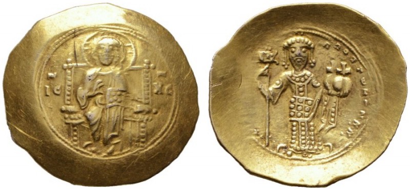  BYZANTINISCHE MÜNZEN   Alexios I. Komnenos (1081-1118)   (D) Histamenon Nomisma...