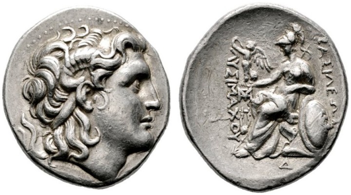  GRIECHISCHE MÜNZEN   THRACIA   Thrakische Könige   Lysimachos (323-281)   (D) T...