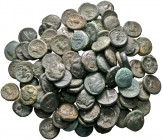  Varia & Lots   (D) Lot Griechen (105). Lot mit 105 Bronzemünzen des Philipp II. von Makedonien, g.e., sch. und s.sch.  