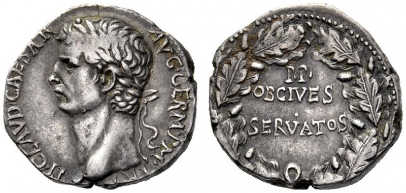 The Roman Empire   Claudius, 41 – 54  Didrachm, Caesarea Cappadociae 41-54, AR 7...