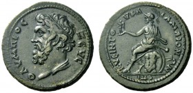 The Roman Empire   Marcus Aurelius augustus, 161 – 180  Bronze, Maionia Lydiae time of Marcus Aurelius, Æ 9.40 g. ZEVC - OΛVMΠIOC Draped bust of Zeus ...