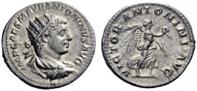 The Roman Empire   Elagabalus, 218 – 222  Antoninianus 218-222, AR 4.98 g. IMP CAES M AVR ANTONINVS AVG Radiate, draped and cuirassed bust r. Rev. VIC...