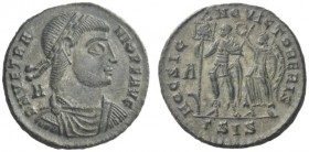 The Roman Empire   Vetranio, 1st March – 25th December 350  Æ2, Siscia March-December 350, Æ 6.47 g. D N VETRA – NIO P F AVG Laureate, draped and cuir...