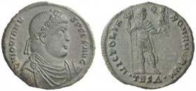 The Roman Empire   Jovian, 363 – 364  Æ1, Thessalonica 363-364, Æ 8.79 g. D N IOVIANV – S P F PP AVG Laurel and rosette diademed, draped and cuirassed...