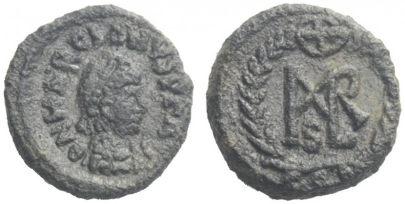 The Roman Empire   Marcian, 450 – 457  Æ4, Constantinopolis 450-457, Æ 1.34 g. D...