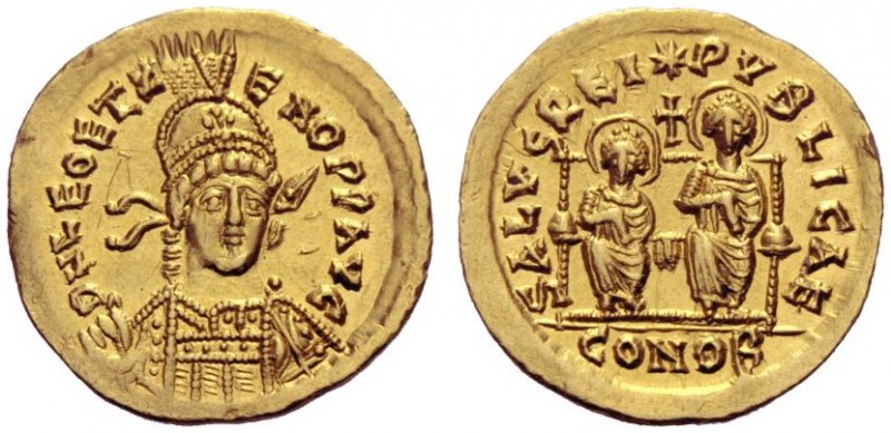 The Roman Empire   Leo II and Zeno, 9th February – 17th November 474  Solidus, C...