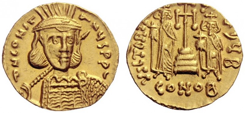 The Byzantine Empire   Constantine IV, Pogonatus 13 April 654 – 10 July 685  Sol...