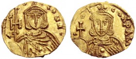 The Byzantine Empire   Constantine V Copronymus, 17 June 741 – 14 September 775, with Leo IV as associate ruler, from 751  Semissis, Syracuse 751-775,...
