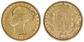 GRAN BRETAÑA
VICTORIA
Soberano. AV. 1862. 7,96 g. KM.736,1. MBC+/EBC-