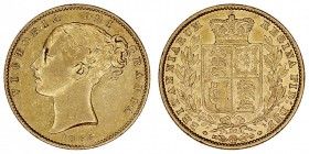 GRAN BRETAÑA
VICTORIA
Soberano. AV. 1866. 7,98 g. KM.736,2. EBC-