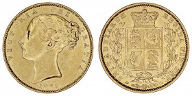 GRAN BRETAÑA
VICTORIA
Soberano. AV. 1869. 7,98 g. KM.736,2. EBC-/EBC