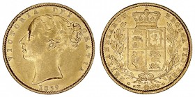 GRAN BRETAÑA
VICTORIA
Soberano. AV. 1869. 7,98 g. KM.736,2. EBC