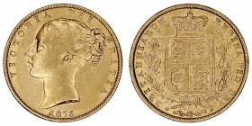 GRAN BRETAÑA
VICTORIA
Soberano. AV. 1873 S. Sidney. 7,98 g. KM.6. MBC+/EBC