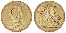 GRAN BRETAÑA
VICTORIA
Soberano. AV. 1888 M. Melburne. 7,99 g. KM.10. EBC