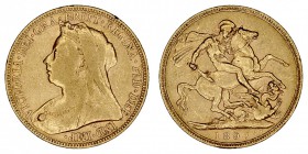 GRAN BRETAÑA
VICTORIA
Soberano. AV. 1893. 7,96 g. KM.785. MBC