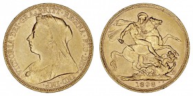 GRAN BRETAÑA
VICTORIA
Soberano. AV. 1898. 7,99 g. KM.785. EBC