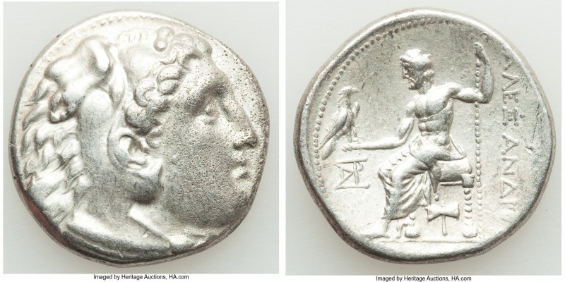 MACEDONIAN KINGDOM. Alexander III the Great (336-323 BC). AR tetradrachm (28mm, ...