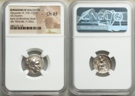 MACEDONIAN KINGDOM. Alexander III the Great (336-323 BC). AR drachm (18mm, 11h). NGC Choice XF. Early posthumous issue of Abydus (?), ca. 310-301 BC. ...